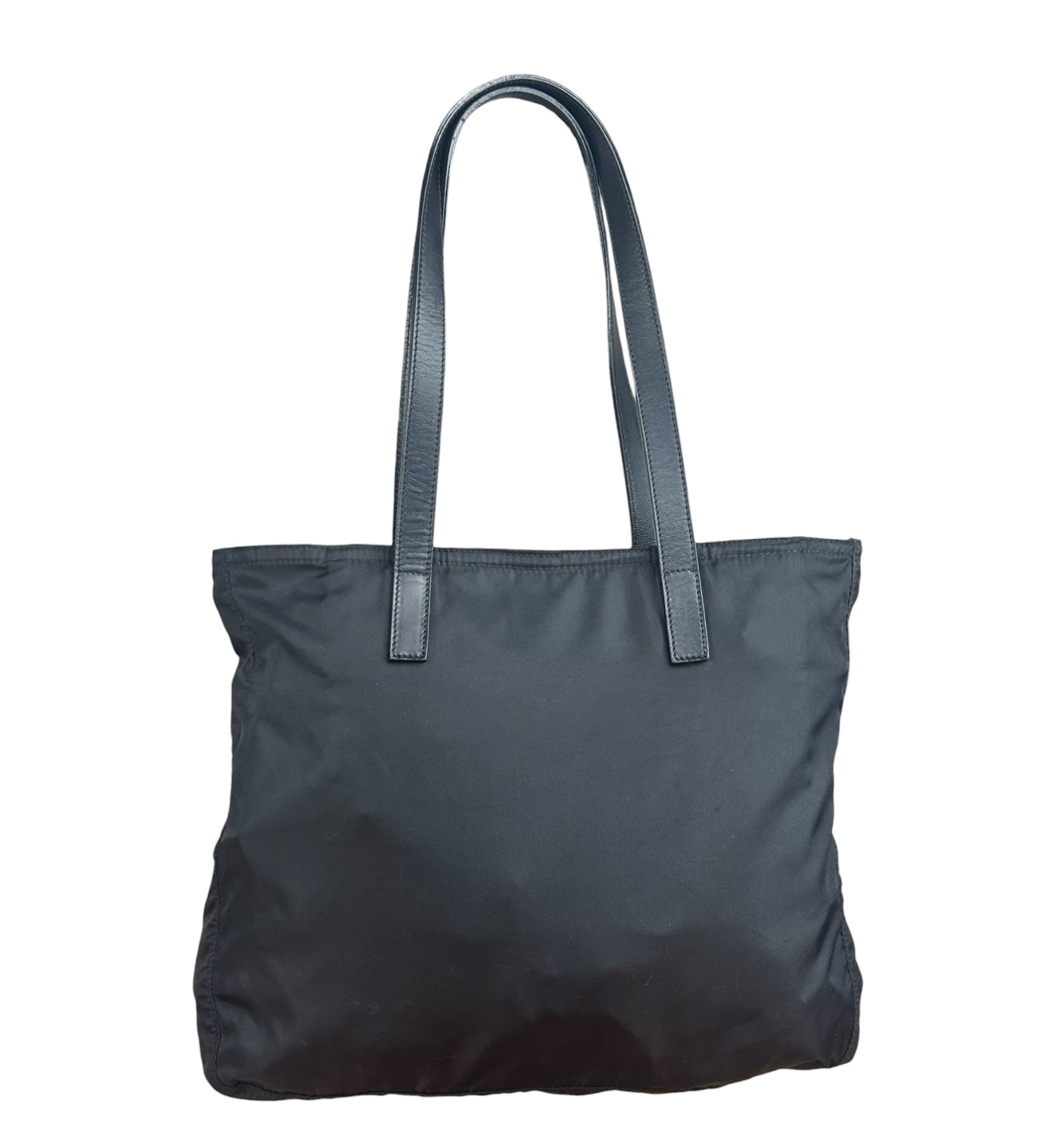 Prada Black Nylon Tote Bag