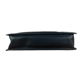 Prada Black Saffiano Bellhop Leather Travel Pouch