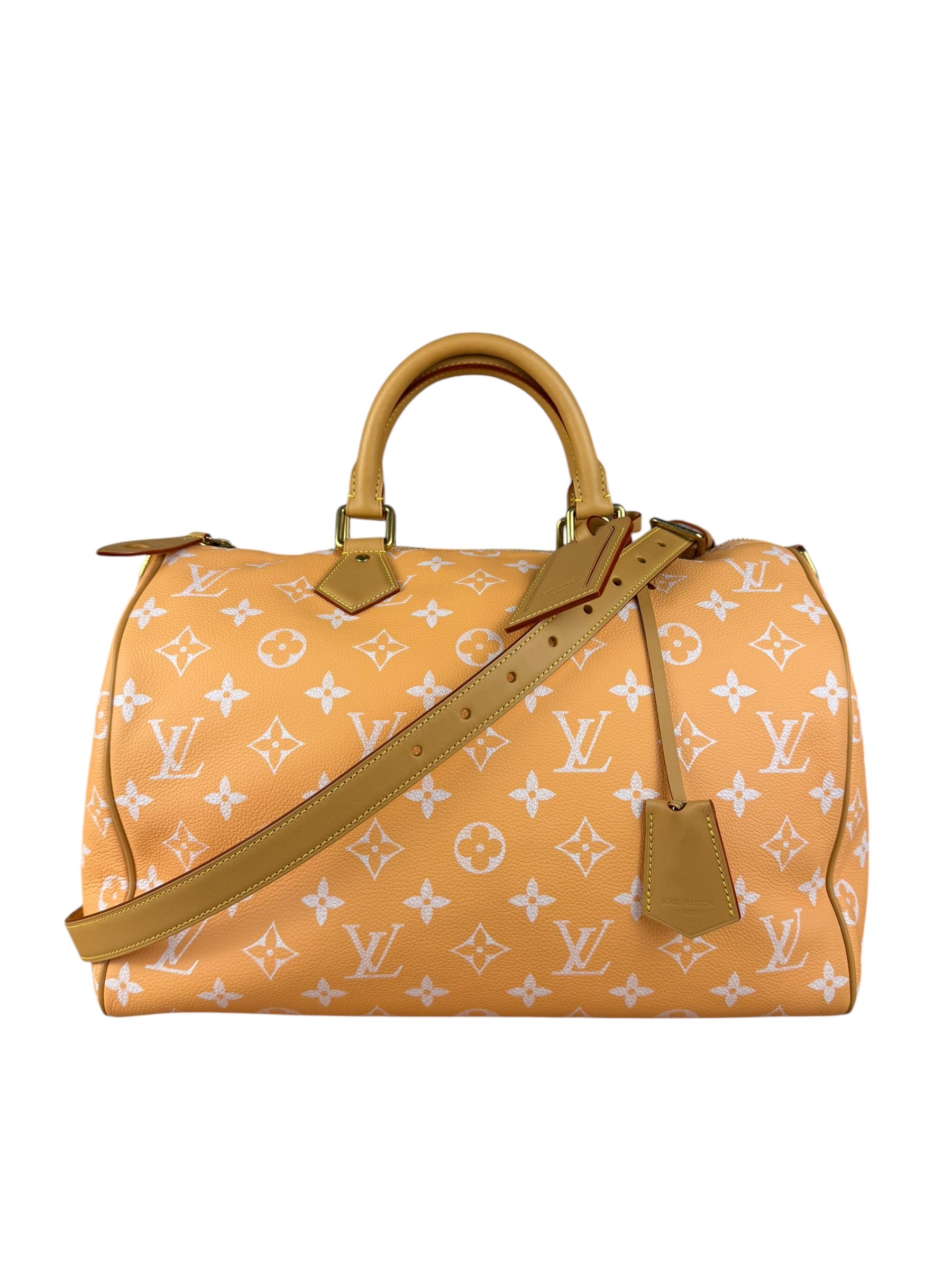 Louis Vuitton Calfskin Monogram Speedy P9 Bandouliere 40