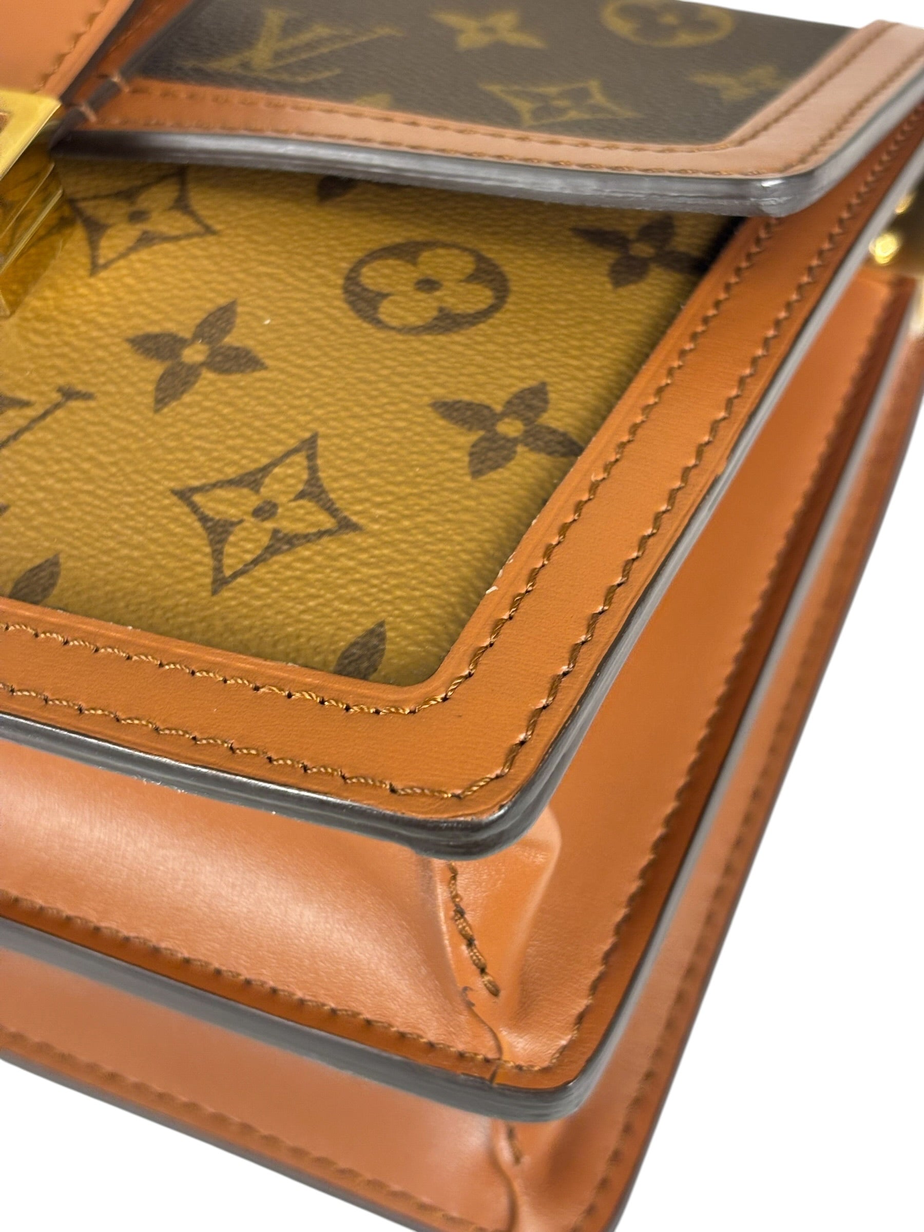 Louis Vuitton Brown Monogram Dauphine MM