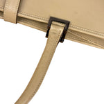 Gucci Vintage Beige Leather Jackie Tote Bag