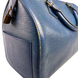 Louis Vuitton Blue Epi Leather Speedy 30