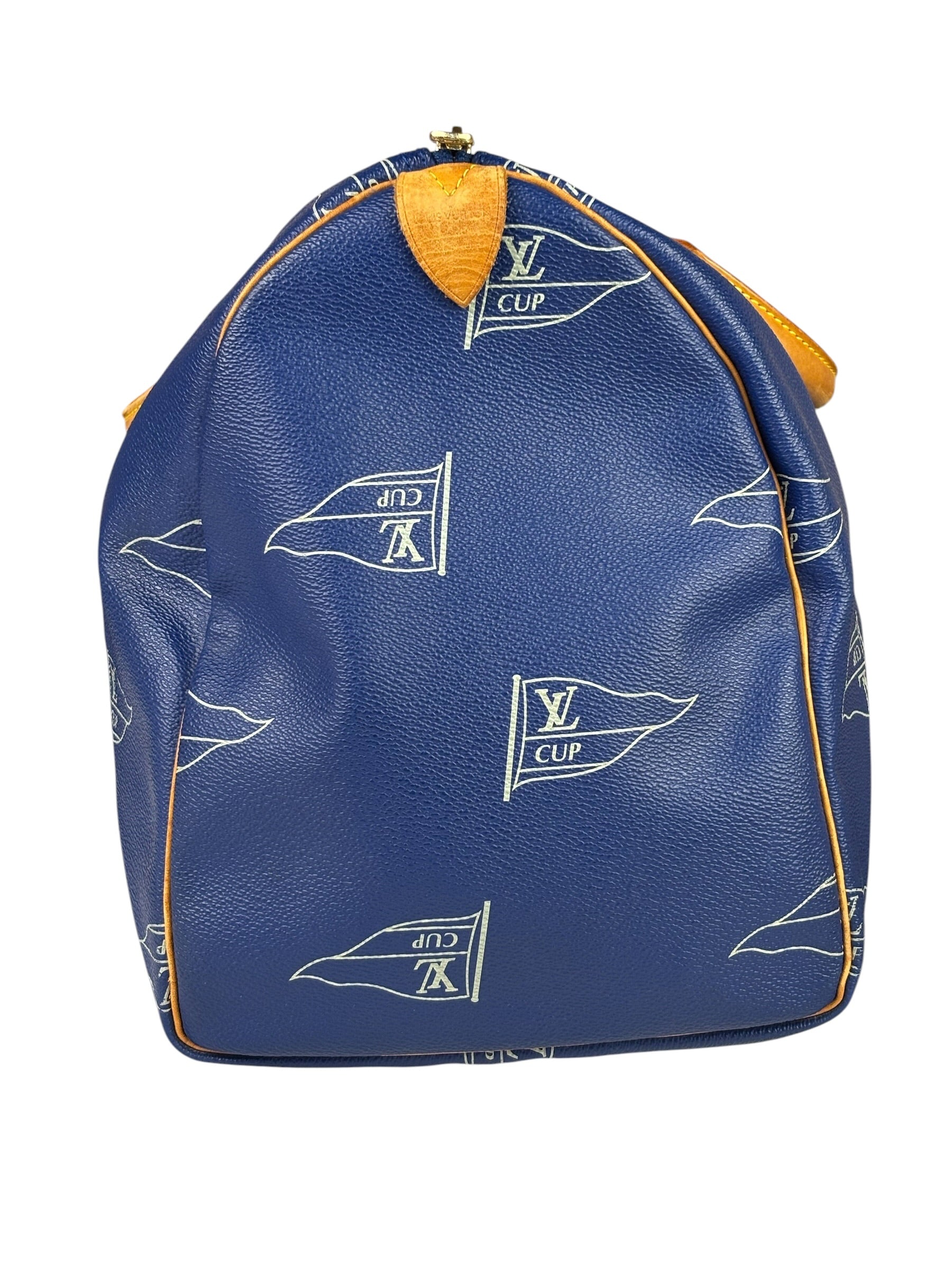 Louis Vuitton Blue America's Cup Keepall 45