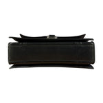 Balenciaga Crush Sling Shoulder Bag Black Leather