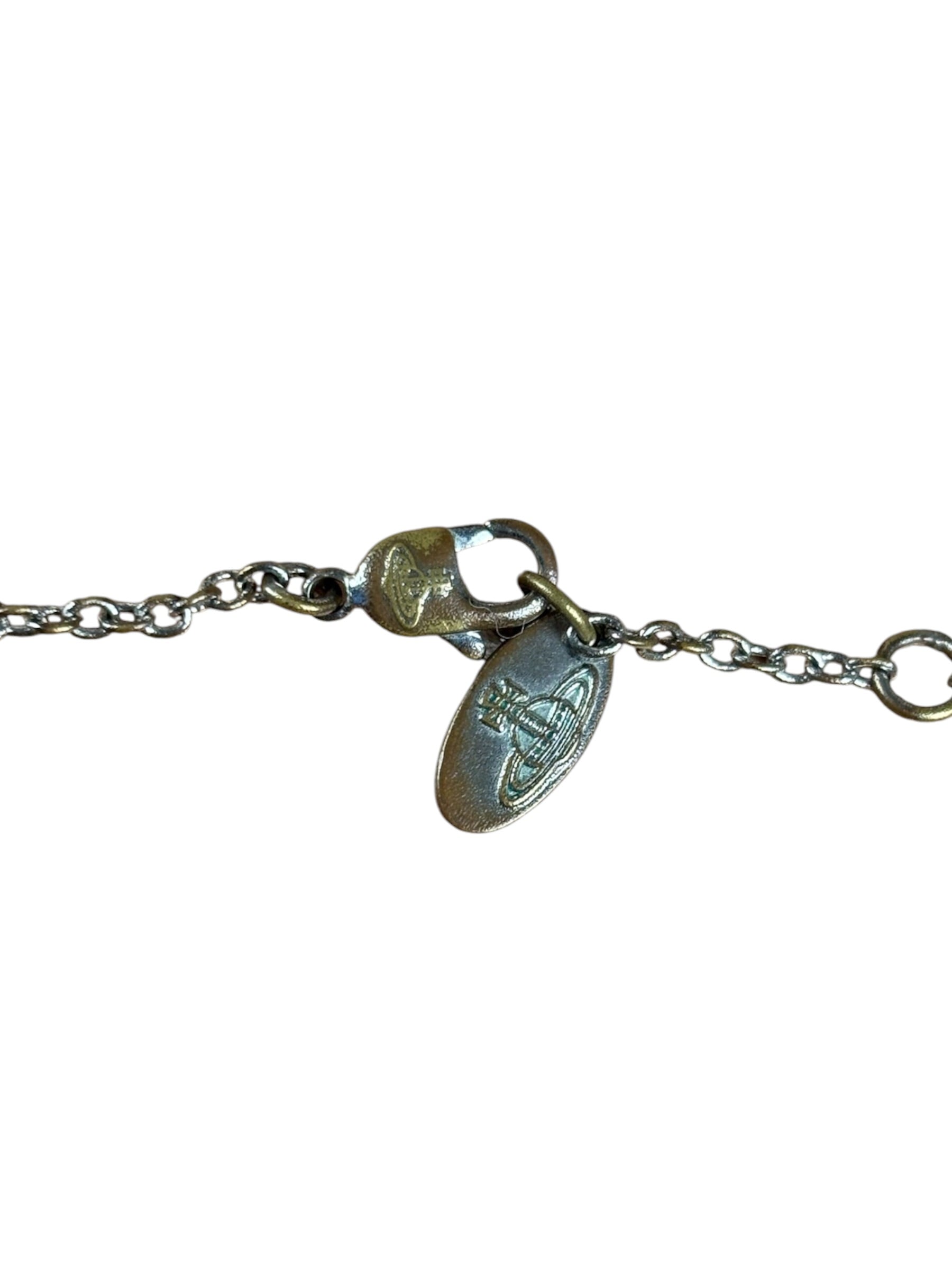 Vivienne Westwood Mini Bas Relief Sovereign Orb Pendant Necklace