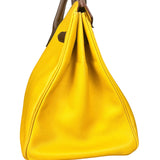Hermes Birkin 35 Cushvel Havana x Jaune