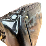 Chanel Black Patent Quilted Leather Timeless Shopping Tote Bag 2002