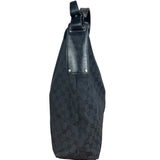 Gucci Trim Leather GG Monogram Jackie Hobo Shoulder Bag