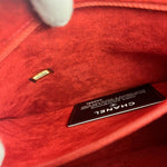 Chanel Black Patent Chocolate Bar Shoulder Bag '02