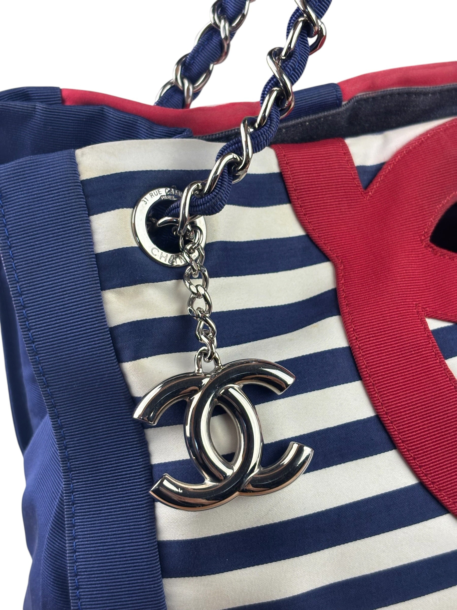 Chanel Paris-Venice Marinére Striped Tote 2009-10