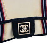 Chanel Navy Cloth Sport Line Shoulder Bag 2005