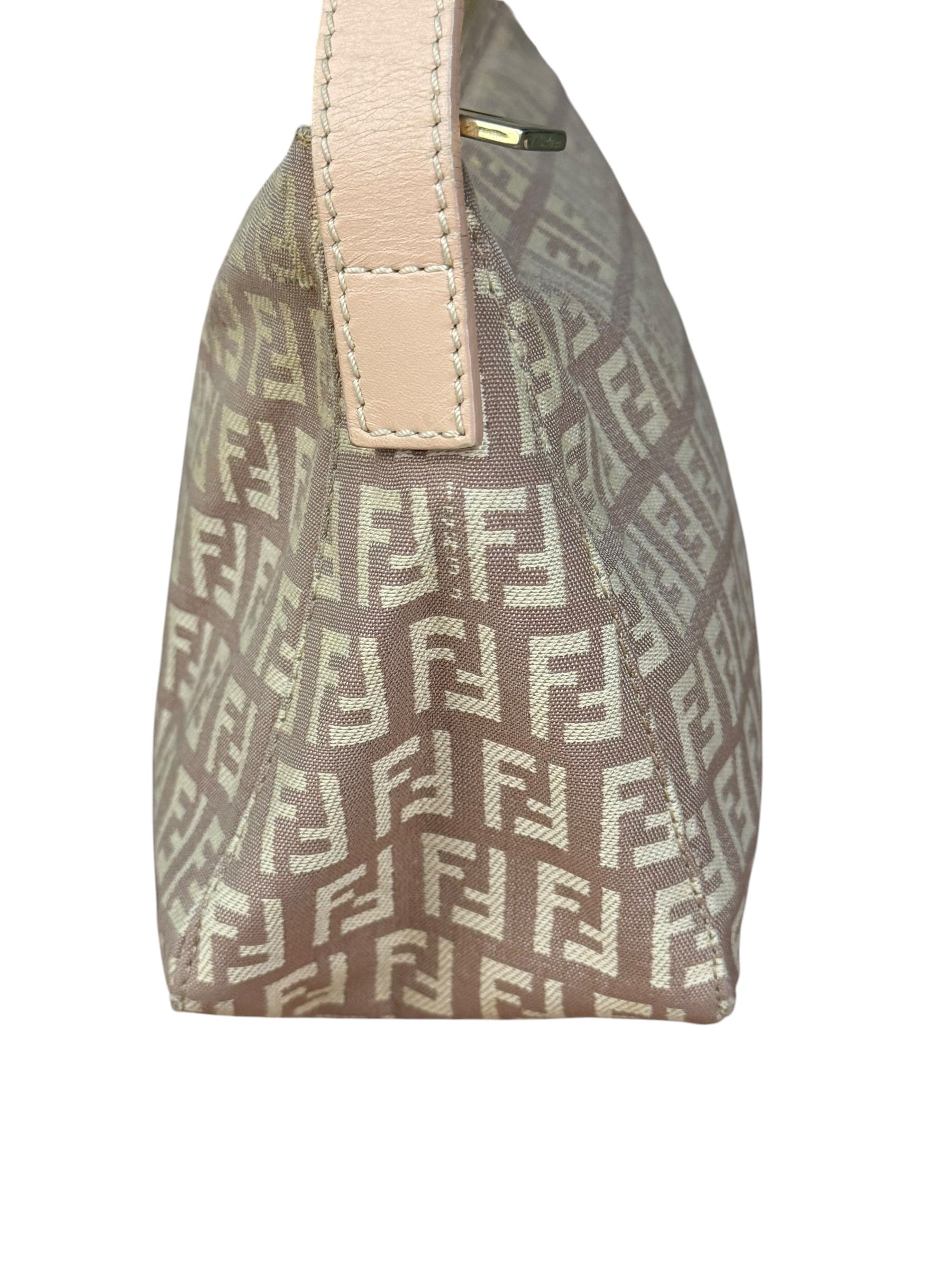 Fendi Vintage FF Beige Pochette