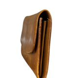 Coach Vintage Brown Leather Long Wallet