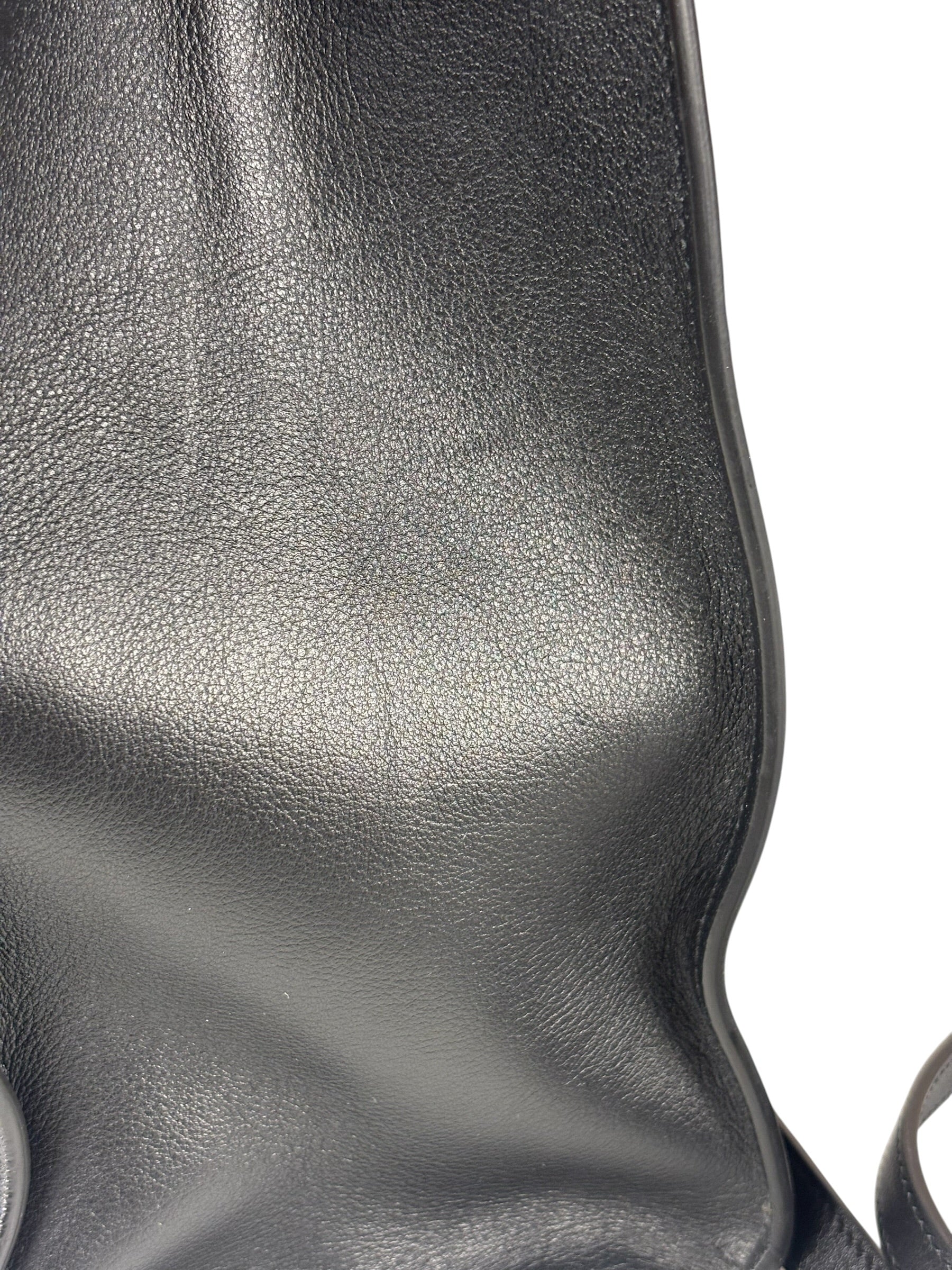 Gucci Black Leather Bamboo Diana 2Way Tote Bag