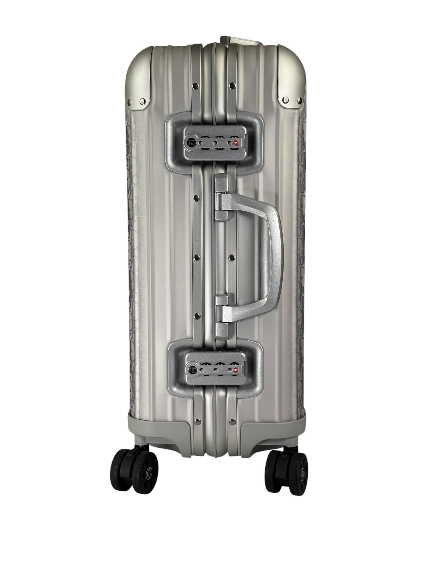 Christian Dior Blue/Silver Trotter Rimowa Suitcase