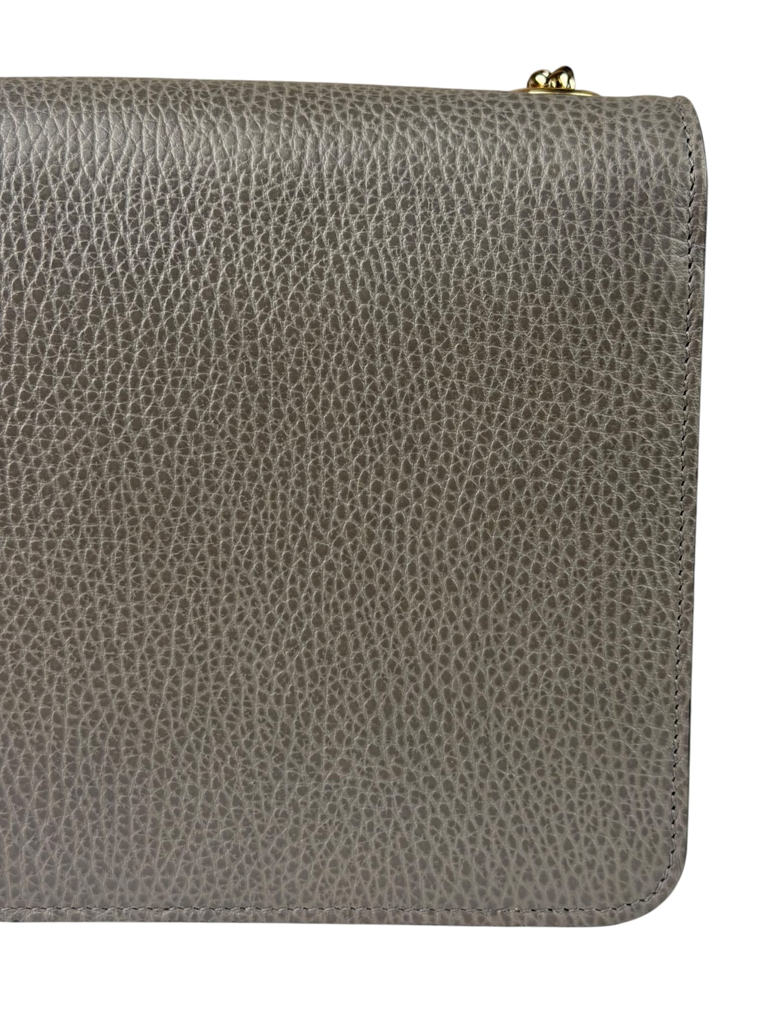 Gucci Grey Calfskin Interlocking Small G Shoulder Bag
