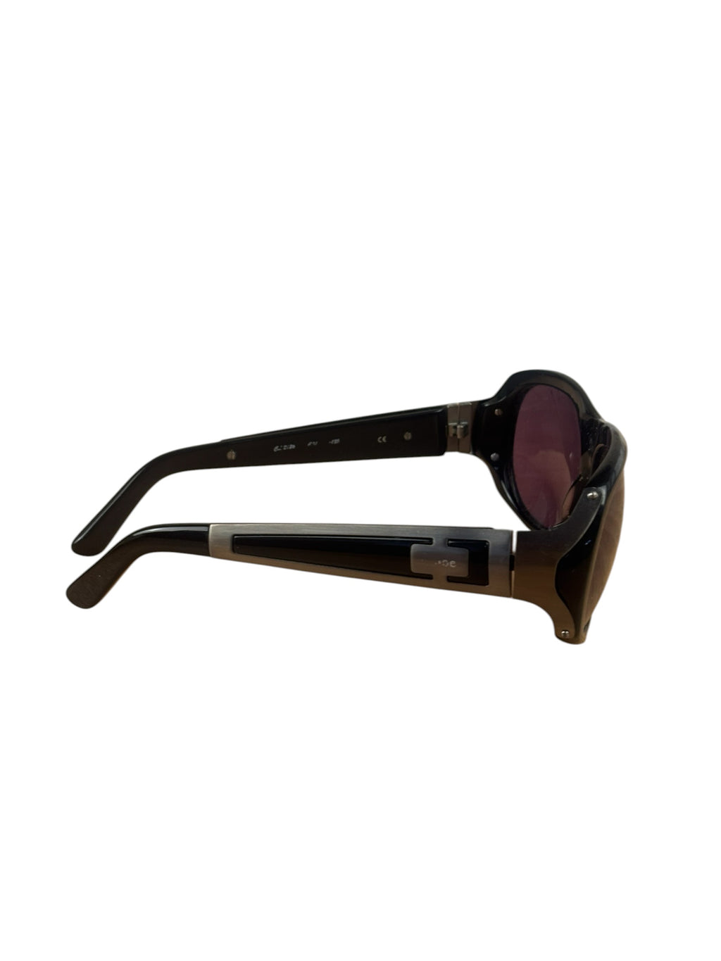 Chloe Black CL2119 Oversized Round Sunglasses