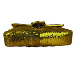 Gucci GG Marmont Gold Sequin Chain Shoulder Bag