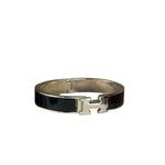 Hermes H Black/Palladium Clic Bracelet