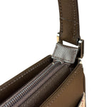 Burberry Vintage Leather Trim House Check Pochette