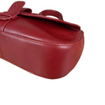 Loewe Vintage Red Leather Shoulder Bag