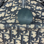 Christian Dior Vintage Navy Trotter Boston Bag