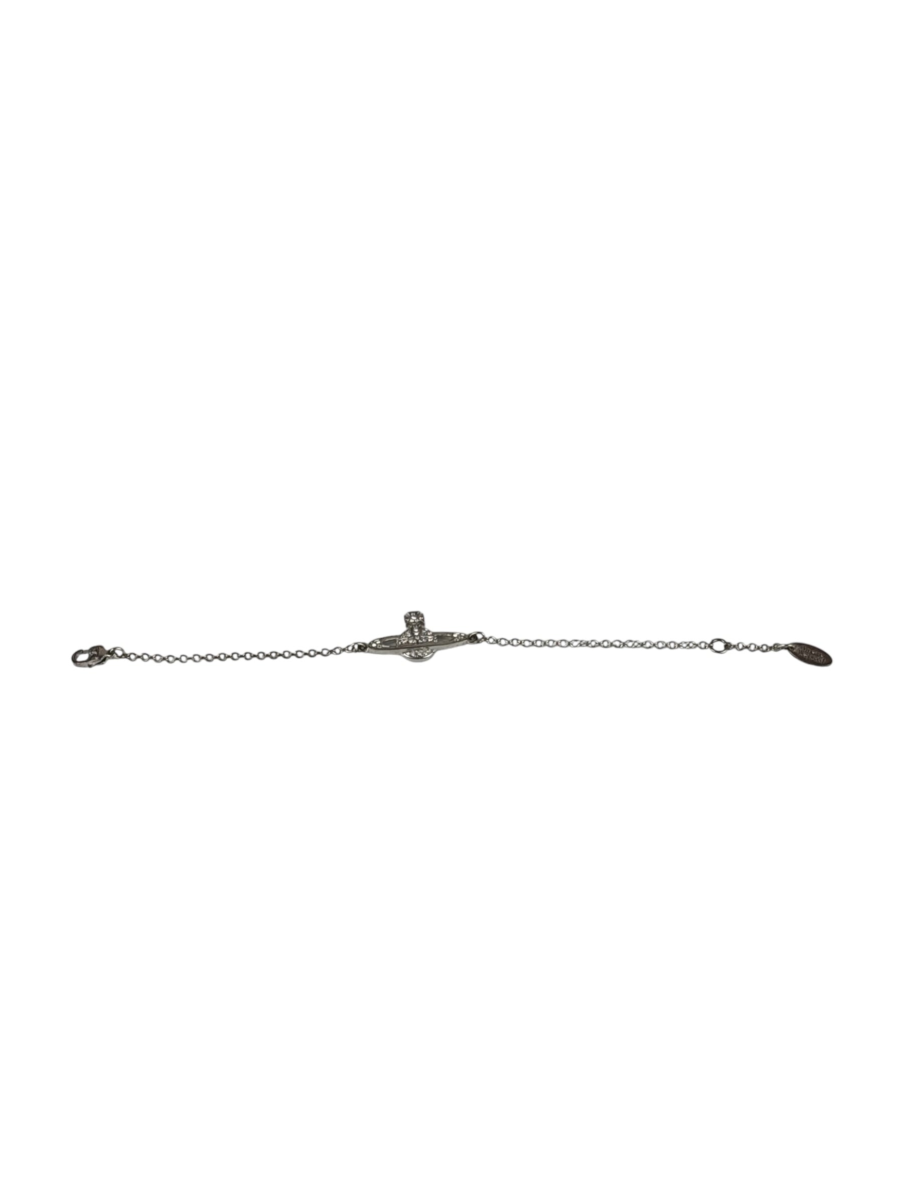 Vivienne Westwood Silver Mini Bas Relief Bracelet
