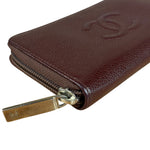 Chanel CC Caviar Leather Timeless Zip-Around Wallet-2014