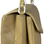 Chanel Acrylic Chain Quilted Flap Bag 1997