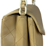 Chanel Acrylic Chain Quilted Flap Bag 1997