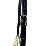 Burberrys Nova Check Flap Shoulder Bag