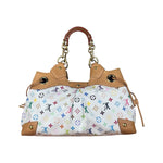 Louis Vuitton White Murakami Ursula Handbag