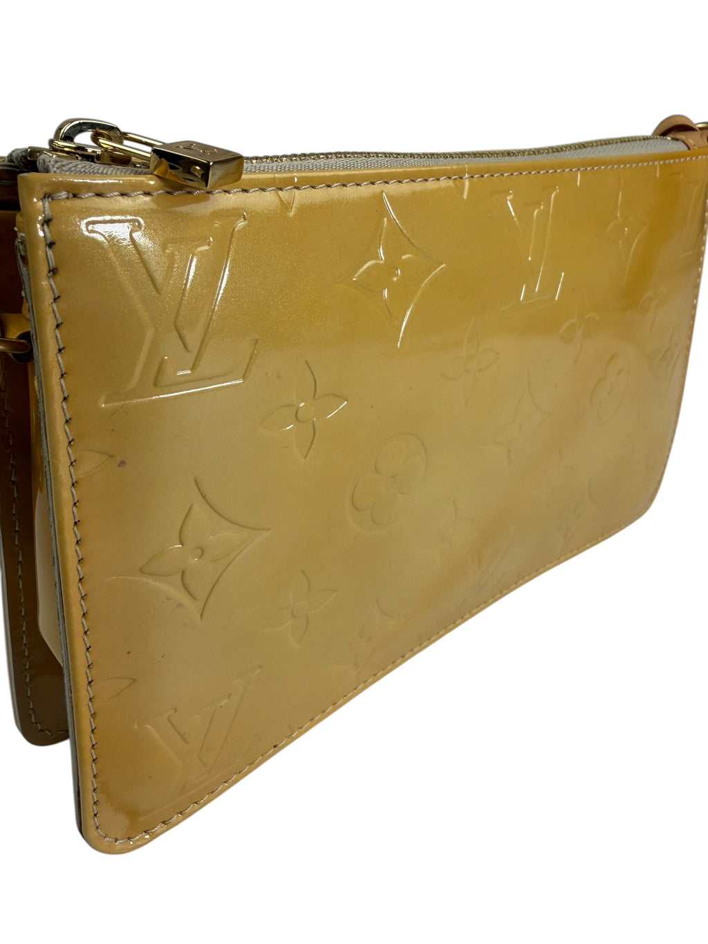 Louis Vuitton Yellow Vernis Lexington Pochette