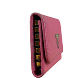 Prada Vintage Pink Compact Key Holder