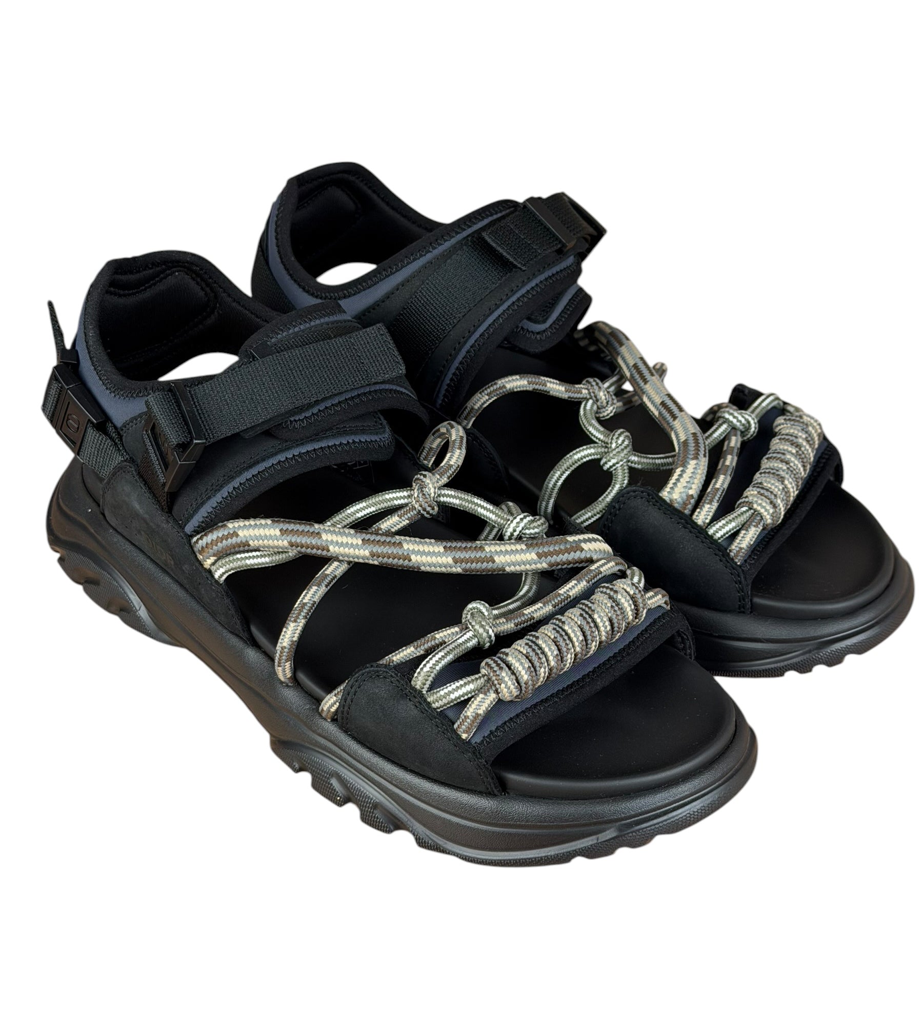 Christian Dior Black/Gray H-town Sandal