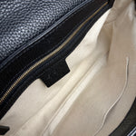 Gucci GG Soho Black Leather Chain Bag