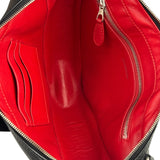 Balenciaga Black Leather Triangle Two-Way Bag