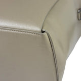 Bottega Veneta Olive Green Leather Intrecciato Arco Two-Way Bag