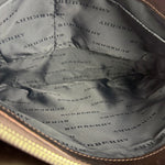 Burberry Vintage Canvas Nova Check Tote