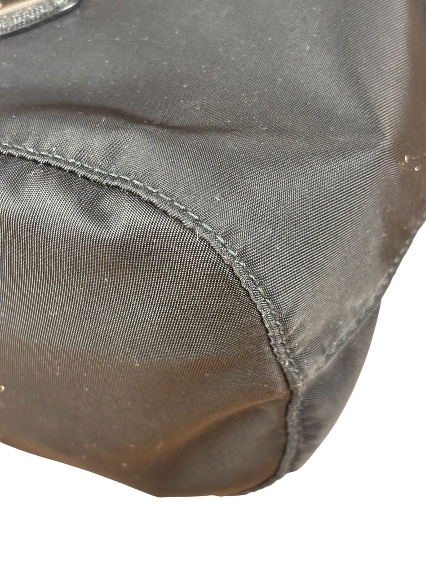 Prada Black Tessuto Nylon Pouch
