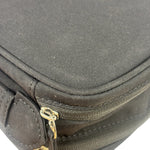 Prada Beauty Black Canvas Travel Cosmetic Pouch