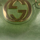 Gucci Green Leather Blondie Shoulder Bag