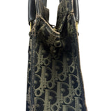 Christian Dior Black/Grey Trotter Handbag