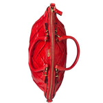 Coach Red Patent Leather Two-Way Bag