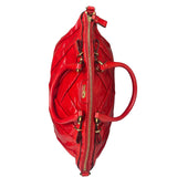 Coach Red Patent Leather Two-Way Bag