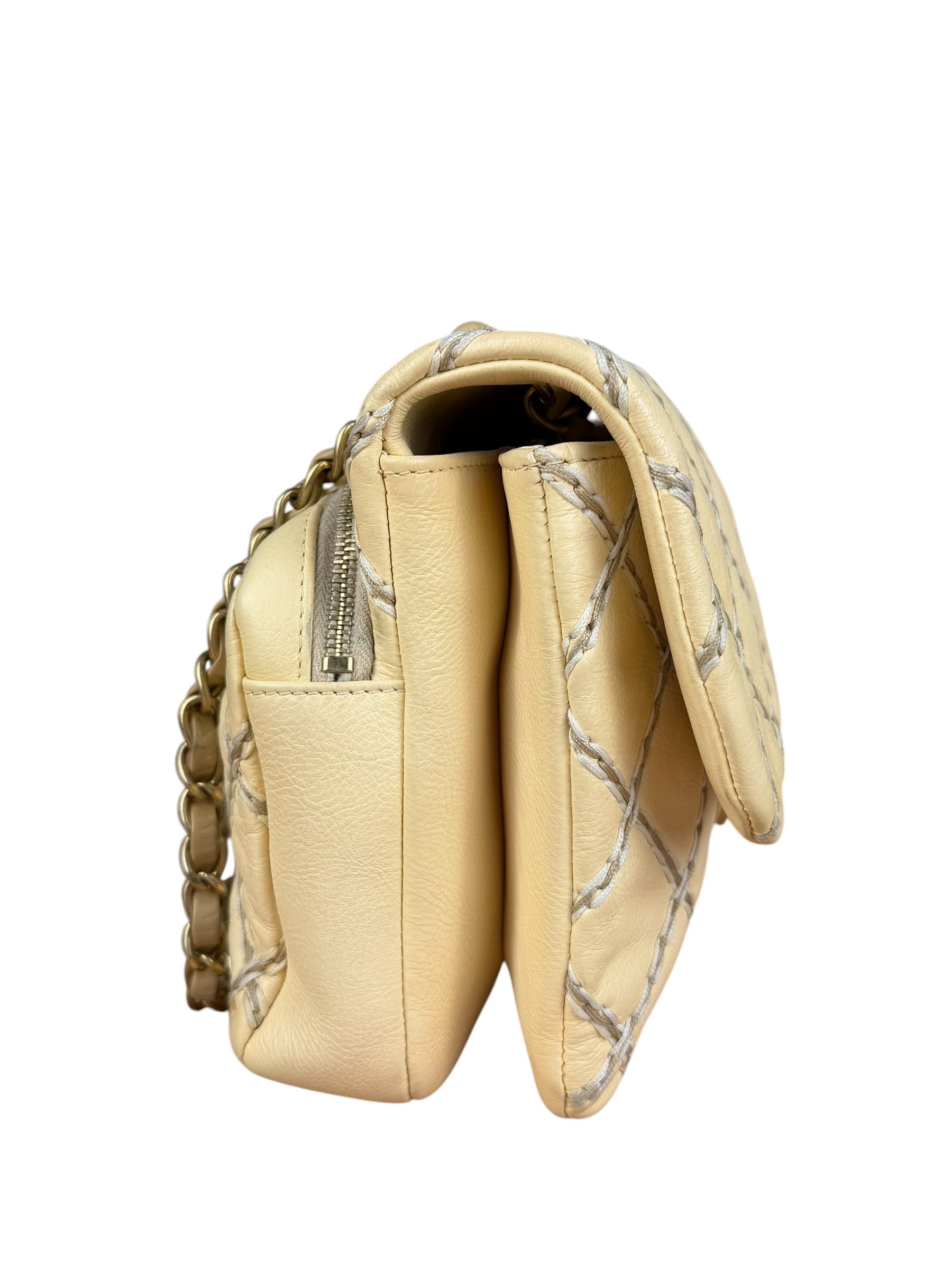 Chanel Beige Ultimate Stitch Flap 2014