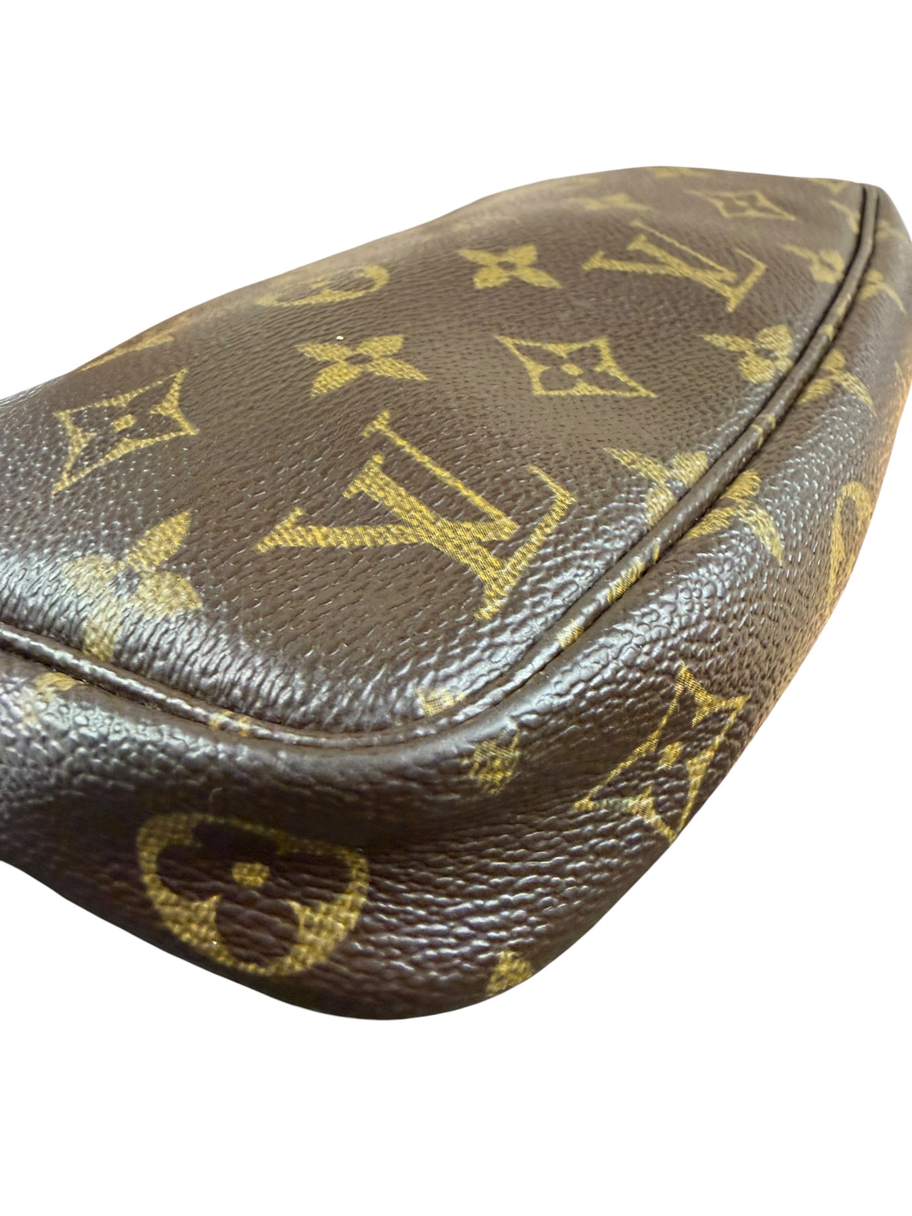 Louis Vuitton Monogram Pochette Replaced LV Strap