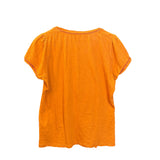 Burberry Vintage Orange Henley Top