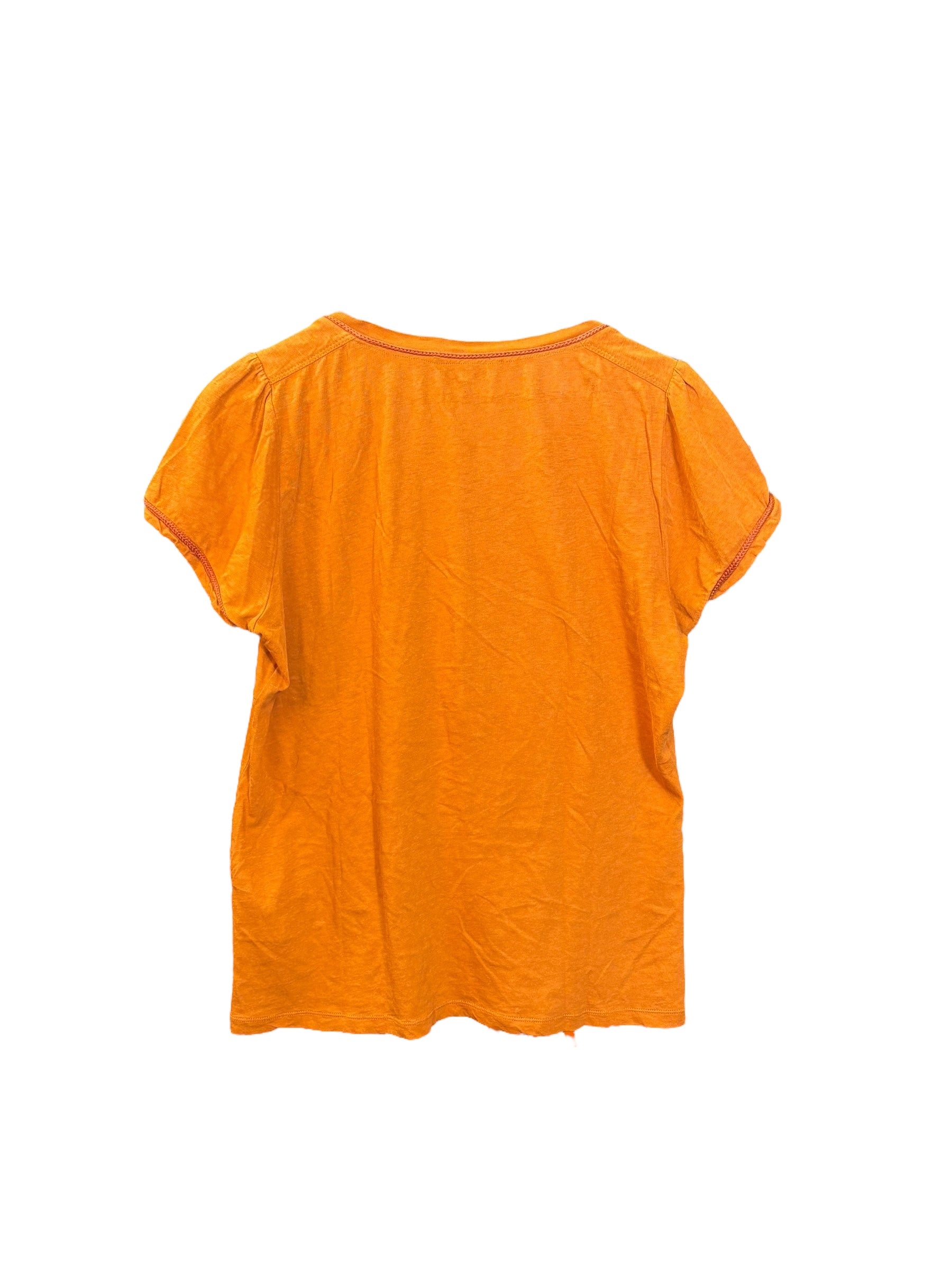 Burberry Vintage Orange Henley Top