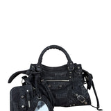 Balenciaga Neo Cagole City Bag Washed Denim